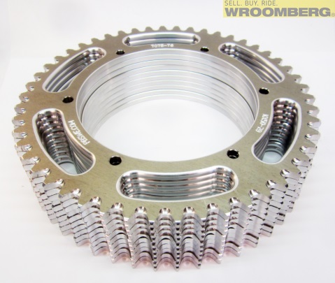 Self cleaning KX 250 50 teeth rear sprockets.JPG